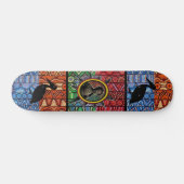 WARRIOR PERSOONLIJK SKATEBOARD (Horizontaal)