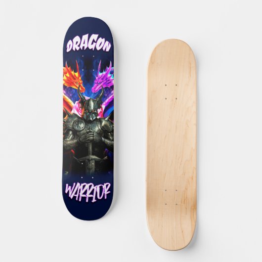 warrior persoonlijk skateboard (Voorkant)