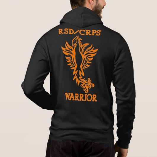 Warrior/Phoenix...RSD/CRPS Hoodie (Achterkant)