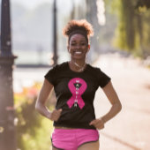 Warrior Pink Ribbon Breast Cancer Bewustmakende Ma T-shirt