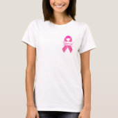 Warrior Pink Ribbon T-shirt (Voorkant)