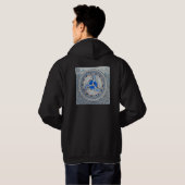 Warrior Poet Hoodie Pullover Michelle Andrews (Achterkant volledig)