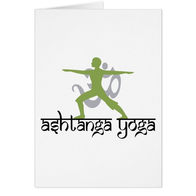 Warrior Pose Ashtanga Yoga Gift (Voorkant)