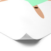 Warrior Pose Poster (Hoek)