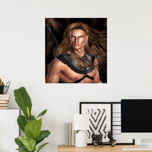 Warrior Poster (Thuiskantoor)