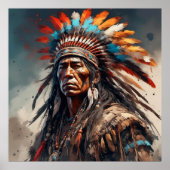 WARRIOR POSTER (Voorkant)