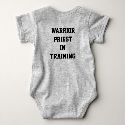Warrior Priest in Training Romper (Achterkant)