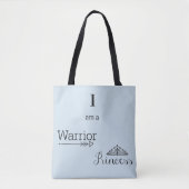 Warrior Princess Canvas tas (Voorkant)