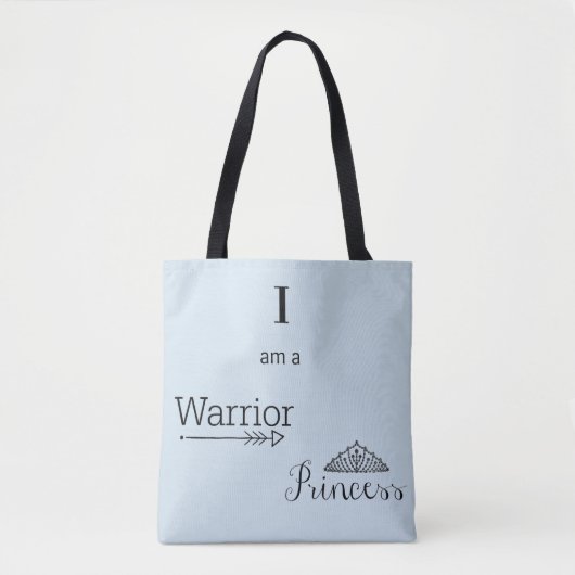 Warrior Princess Canvas tas (Voorkant)