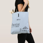 Warrior Princess Canvas tas (Dichtbij)