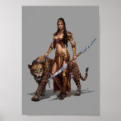 Warrior Princess Poster (Voorkant)