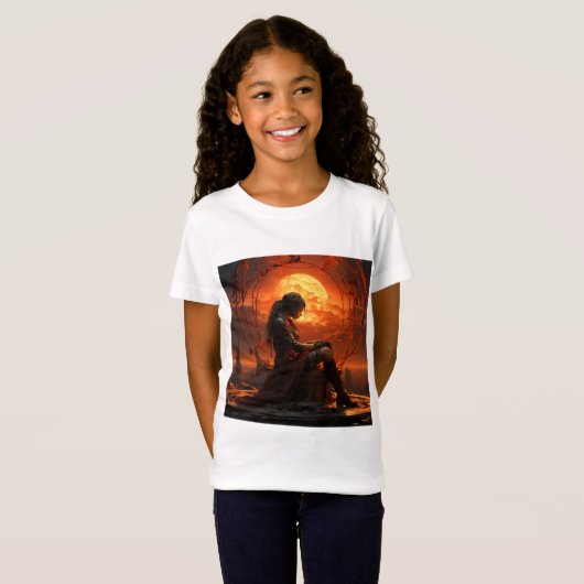 Warrior Princess T-shirt (Voorkant volledig)