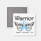 Warrior Prostate Cancer Scroll Magneet (Voorkant / Achterkant)