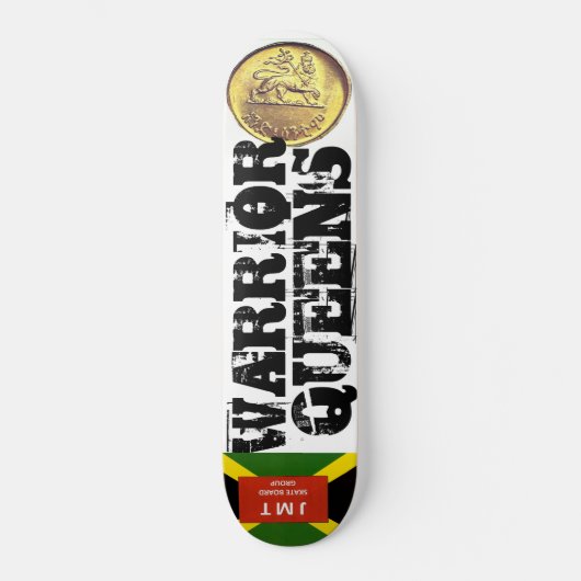 WARRIOR QUEENS Skateboard (Voorkant)