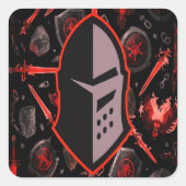 Warrior Quote Sticker Motivation That Sticks (Voorkant)