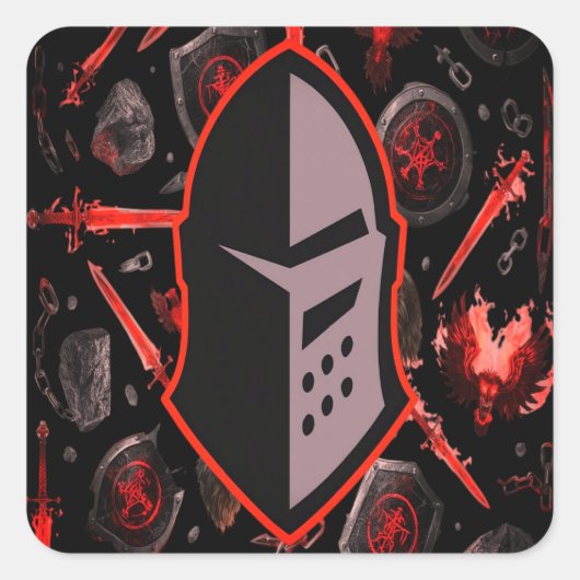 Warrior Quote Sticker Motivation That Sticks (Voorkant)