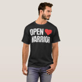 Warrior - Recovery Open Heart Bypass Surgery  T-shirt (Voorkant volledig)