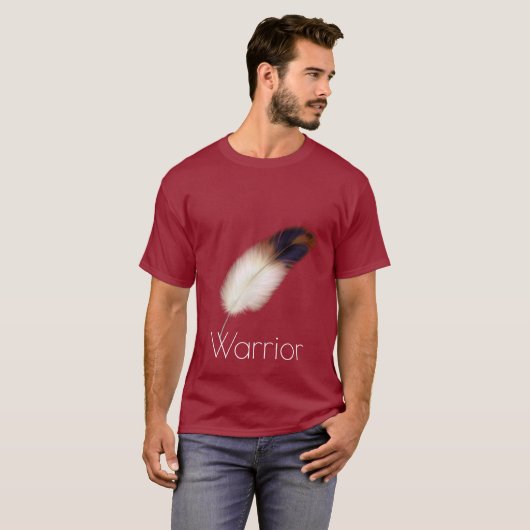 Warrior Red T-shirt (Voorkant volledig)
