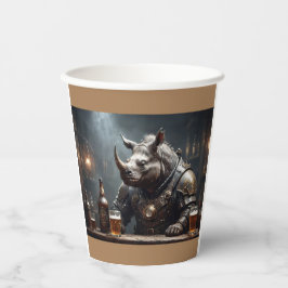 Warrior Rhino Papieren Bekers