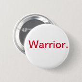 Warrior Ronde Button 5,7 Cm (Voorkant /achterkant)