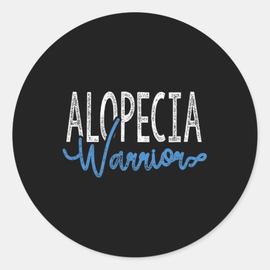 Warrior Ronde Sticker (Voorkant)