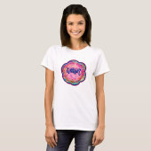 Warrior  roze Inspirivity T-shirt (Voorkant volledig)