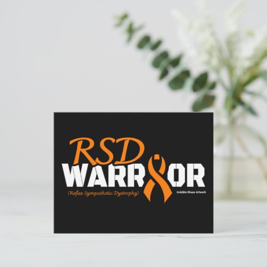 WARRIOR...RSD BRIEFKAART (Staand voorkant)
