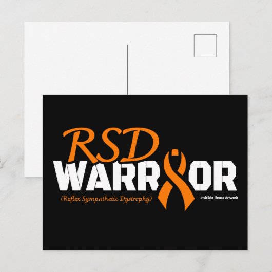 WARRIOR...RSD BRIEFKAART (Voorkant / Achterkant)