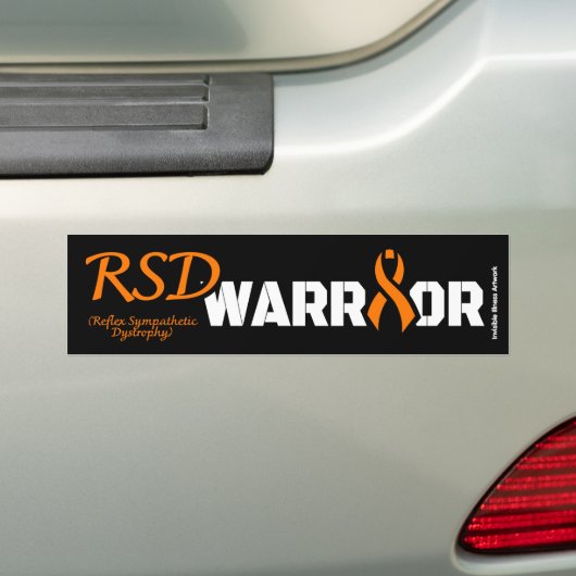 WARRIOR...RSD BUMPERSTICKER (Op auto)