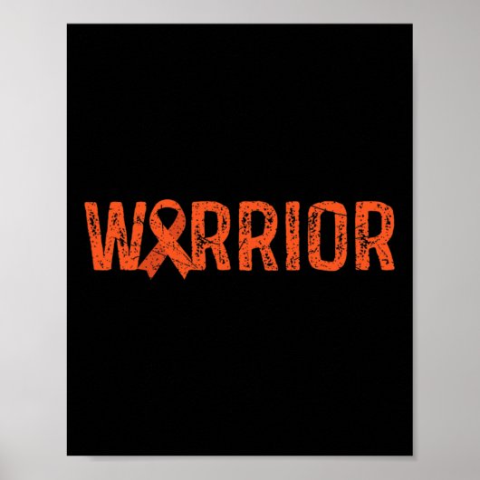 Warrior RSD CRPS Awareness Poster (Voorkant)