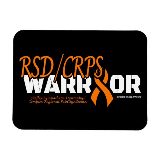 WARRIOR...RSD/CRPS MAGNEET (Horizontaal)