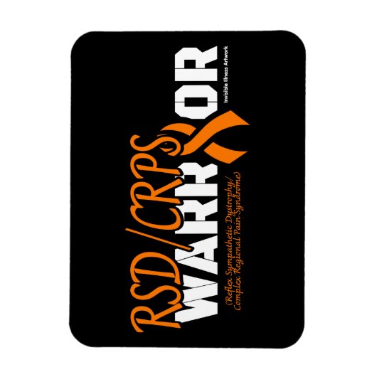 WARRIOR...RSD/CRPS MAGNEET (Verticaal)