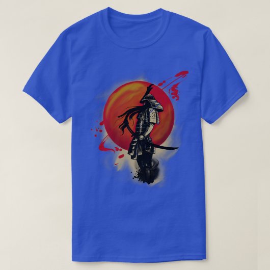 Warrior Samurai Japan1365 T-shirt (Design voorkant)