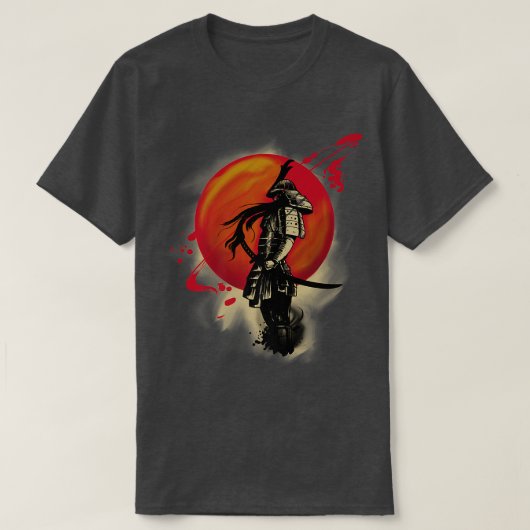 Warrior Samurai Japan 1366 T-shirt (Design voorkant)