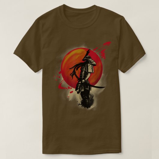 Warrior Samurai Japan 1369 T-shirt (Design voorkant)