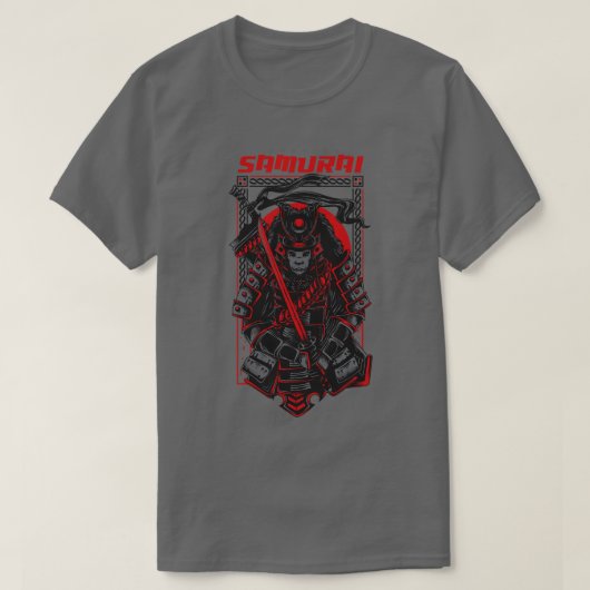 Warrior Samurai T-shirt (Design voorkant)