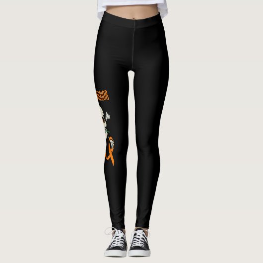 Warrior/schedel.. RSD/CRPS Leggings (Voorkant)