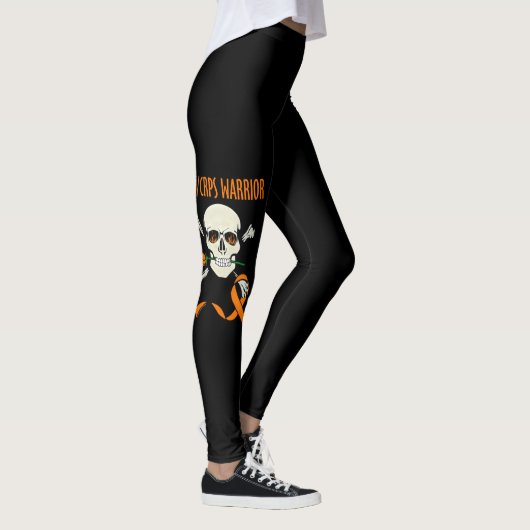 Warrior/schedel.. RSD/CRPS Leggings (Rechts)