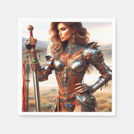 Warrior Servet (Voorkant)