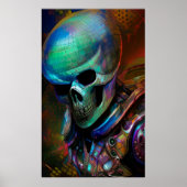 Warrior Skeleton Poster (Voorkant)