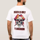 Warrior Skull of Vengeance: Dag van de Doden T-shirt (Achterkant)