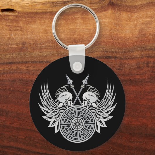 Warrior Skulls Sleutelhanger (Voorkant)