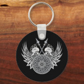 Warrior Skulls Sleutelhanger (Voorkant)