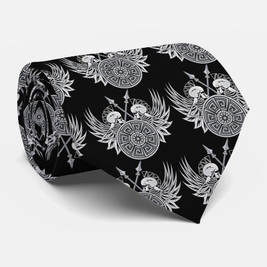 Warrior Skulls Stropdas (Opgerold)