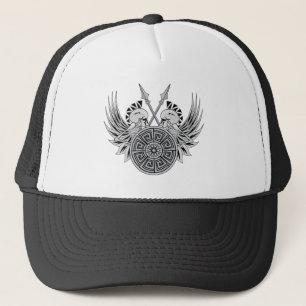 Warrior Skulls Trucker Pet