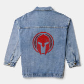 Warrior Spirit T-shirt Denim Jacket (Achterkant)