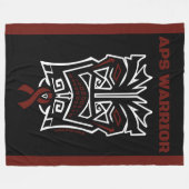 Warrior/stam...APS Fleece Deken (Voorkant (Horizontaal))