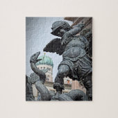 Warrior Statue in München - 8x10 - 110 pcs Legpuzzel (Verticaal)