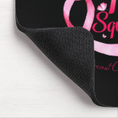 Warrior Support Squad Butterfly Breast Cancer Awar Muismat (Hoek)