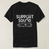 Warrior Support Squad Charcot Marie Tooth Awarenes T-shirt (Design voorkant)